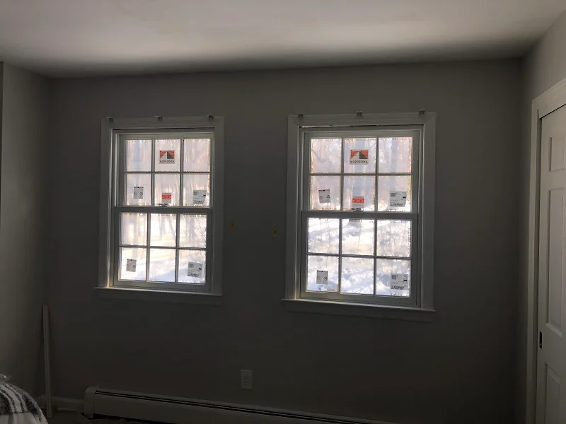 Andersen Woodwright double hungs with Lowe4 glass